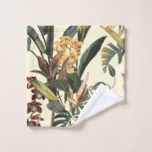 Illustration de jungle abstraite exotique. (Gant de toilette)