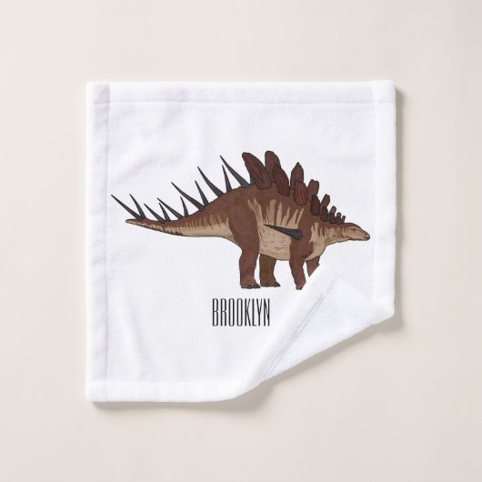 Illustration de Kentrosaurus (Gant de toilette)