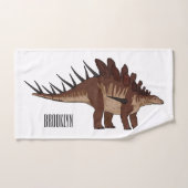 Illustration de Kentrosaurus (Serviette à main)
