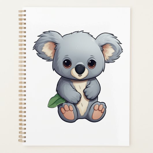Illustration de koala du dessin animé (Devant)