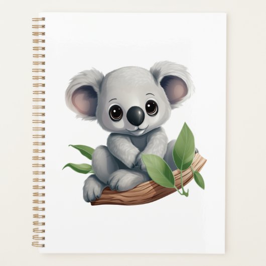 Illustration de koala du dessin animé (Devant)