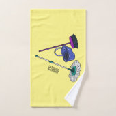Illustration de la bande dessinée Broom & mop (Serviette à main)