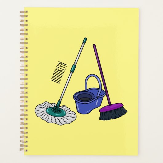 Illustration de la bande dessinée Broom & mop (Devant)