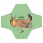 Illustration de la bande dessinée de poulet de pra (Plat)