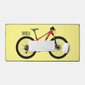 Illustration de la bande dessinée de vélo (Clavier et souris)