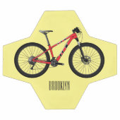 Illustration de la bande dessinée de vélo (Plat)