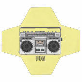 Illustration de la bande dessinée radio (Plat)