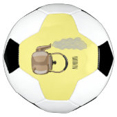 Illustration de la bouilloire à thé ou à thé (Tourné)