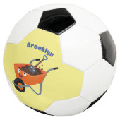 Illustration de la brouette en brouette orange trè (3/4)