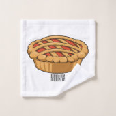 Illustration de la caricature à tarte (Gant de toilette)