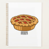 Illustration de la caricature à tarte (Devant)