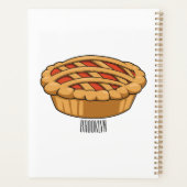 Illustration de la caricature à tarte (Dos)