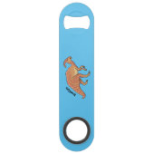 Illustration de la caricature de dinosaure du para (Devant)