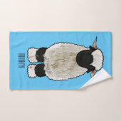 Illustration de la caricature de mouton Valais Bla (Serviette à main)