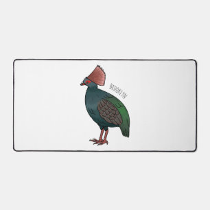 Illustration de la caricature d'oiseau perdrix en