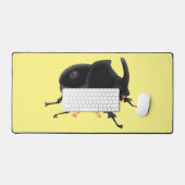 Illustration de la caricature du dendroctone du rh (Clavier et souris)