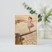 Illustration de la carte postale Jessie Willcox Sm (Debout devant)