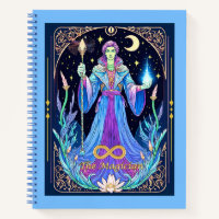 Illustration de la carte Tarot, Journal du magicie