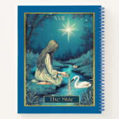 Illustration de la carte Tarot, The Star Journal (Dos)