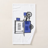 Illustration de la charrette alimentaire (Serviette à main)