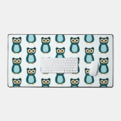 Illustration de la chouette bleue (Clavier et souris)