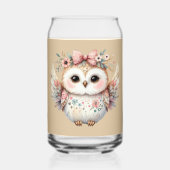 Illustration de la chouette de kawaii Boho (Verso)