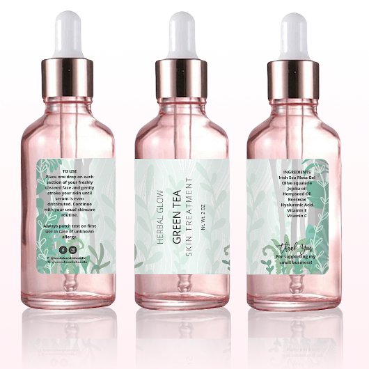 Illustration de la forêt Étiquettes de bouteille d