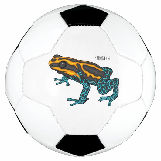 Illustration de la grenouille à fléchettes de pois (Devant)