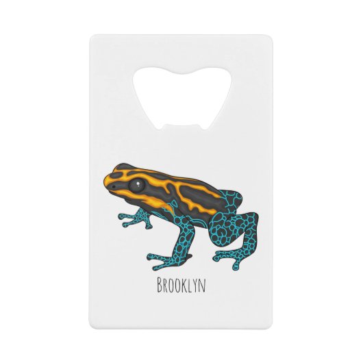 Illustration de la grenouille à fléchettes de pois (Devant)