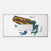 Illustration de la grenouille à fléchettes de pois (Clavier et souris)