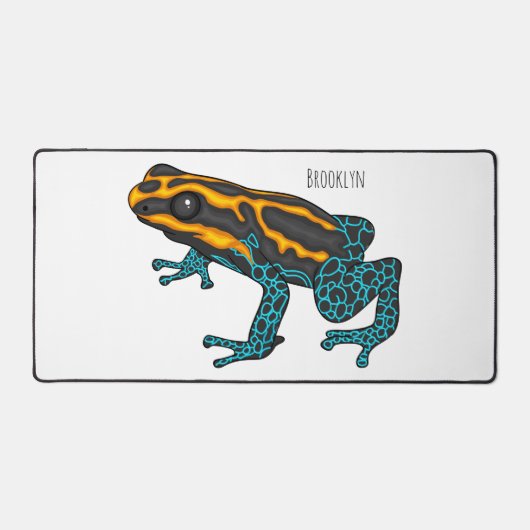 Illustration de la grenouille à fléchettes de pois (Recto)