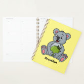 Illustration de la koala de Cute et de la noix de (Devant avec enveloppe)