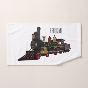 Illustration de la locomotive à vapeur