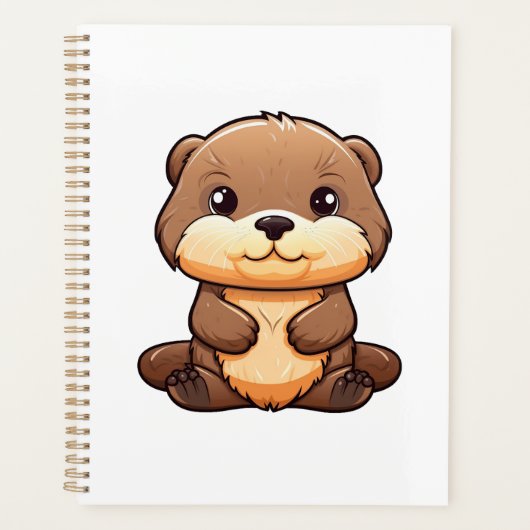 Illustration de la loutre de dessin (Devant)