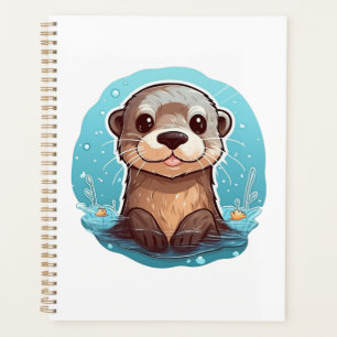 Illustration de la loutre de dessin