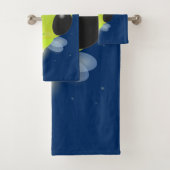 Illustration de la luciole vert mou (En situation)