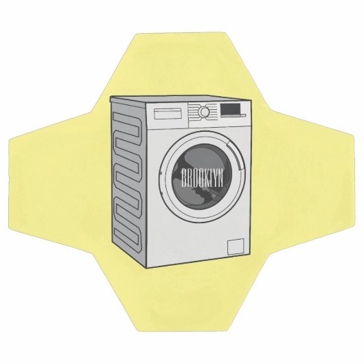 Illustration de la machine à laver (Plat)