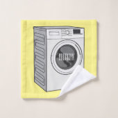 Illustration de la machine à laver (Gant de toilette)