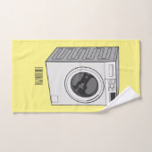Illustration de la machine à laver (Serviette à main)