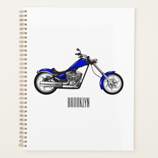 Illustration de la moto à hélico (Devant)