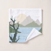 Illustration de la nature de nom personnalisé (Gant de toilette)