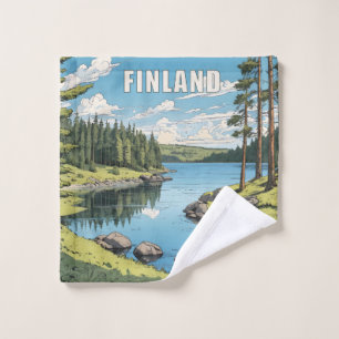 Illustration de la nature finlandaise