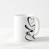 Illustration de la partie clipart de la tasse de c (Devant droit)