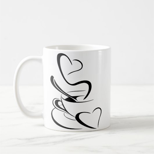 Illustration de la partie clipart de la tasse de c (Gauche)