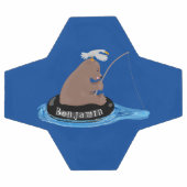 Illustration de la pêche de l'ourson mou (Plat)