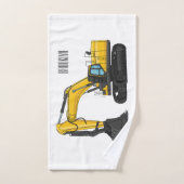 Illustration de la pelle Crawler (Serviette à main)