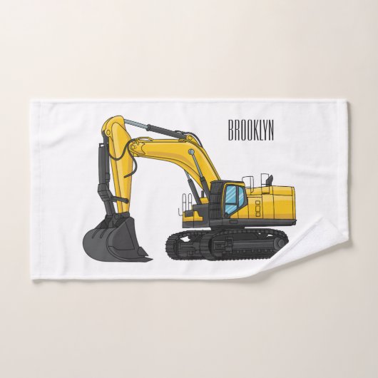 Illustration de la pelle Crawler (Serviette à main)