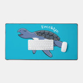 Illustration de la petite tortue de mer (Clavier et souris)