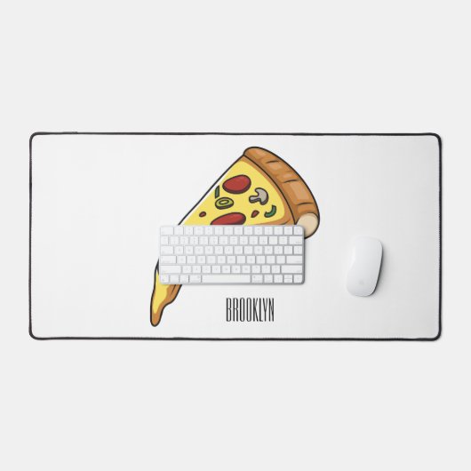 Illustration de la pizza (Clavier et souris)