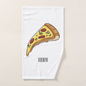 Illustration de la pizza (Serviette à main)